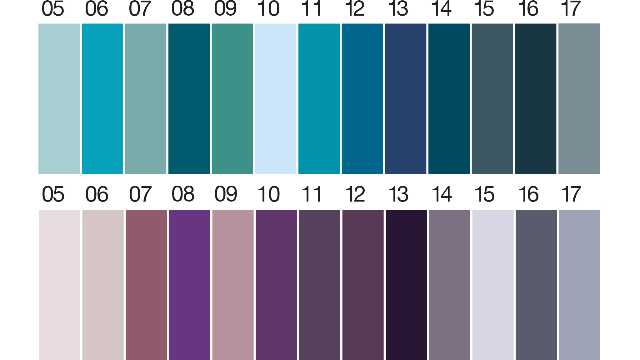 CF17 colours past 5A CF17 colours past 5A
