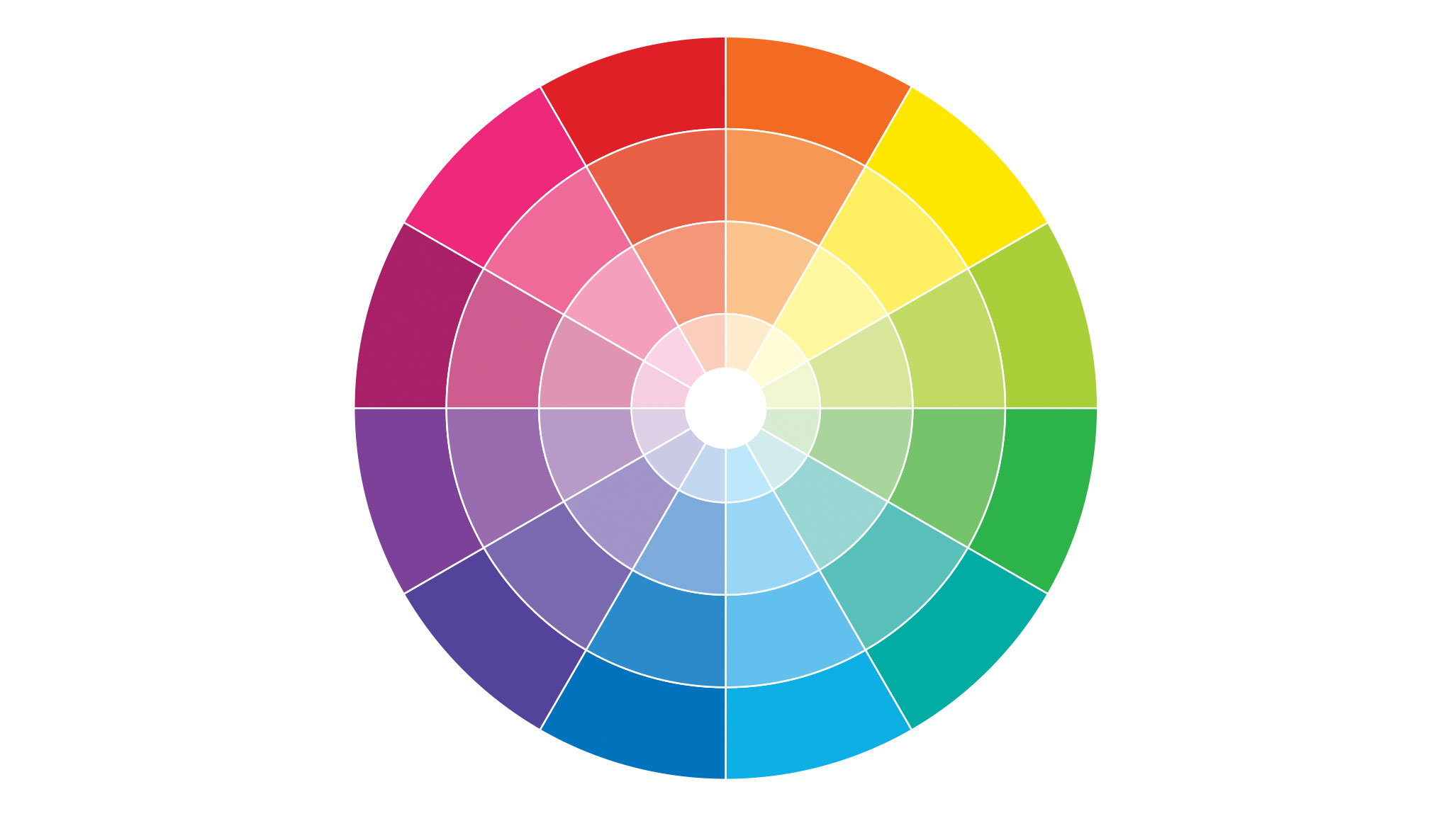 Colourwheel Умение подбирать цвета — отличное начало для ваших дизайнерских проектов. Вам нужен только цветовой круг.